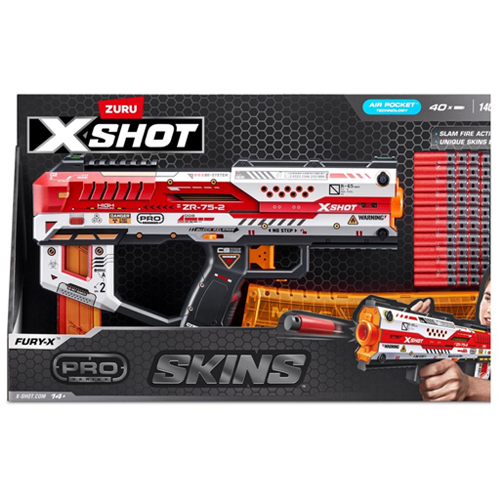 ZURU - X-SHOT - PRO-SERIES 1-PISTOL (w/20 DARTS) (Case of 6)