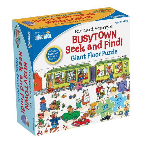 BRIARPATCH - BUSY TOWN - SEEK and FIND - PUZZLE (Case of 6)
