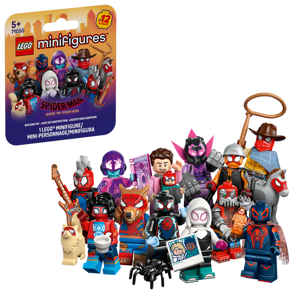 71050 LEGO® Minifigures Spider-Man: Across the Spider-Verse (Case of 36)