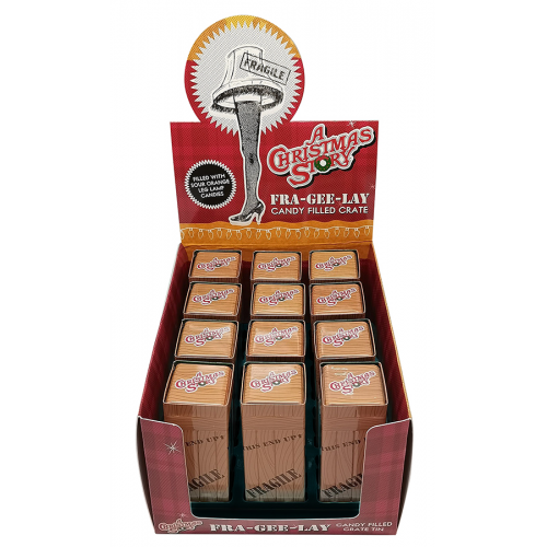 A CHRISTMAS STORY FRA-GEE-LAY CANDY FILLED CRATE (Case of 12)