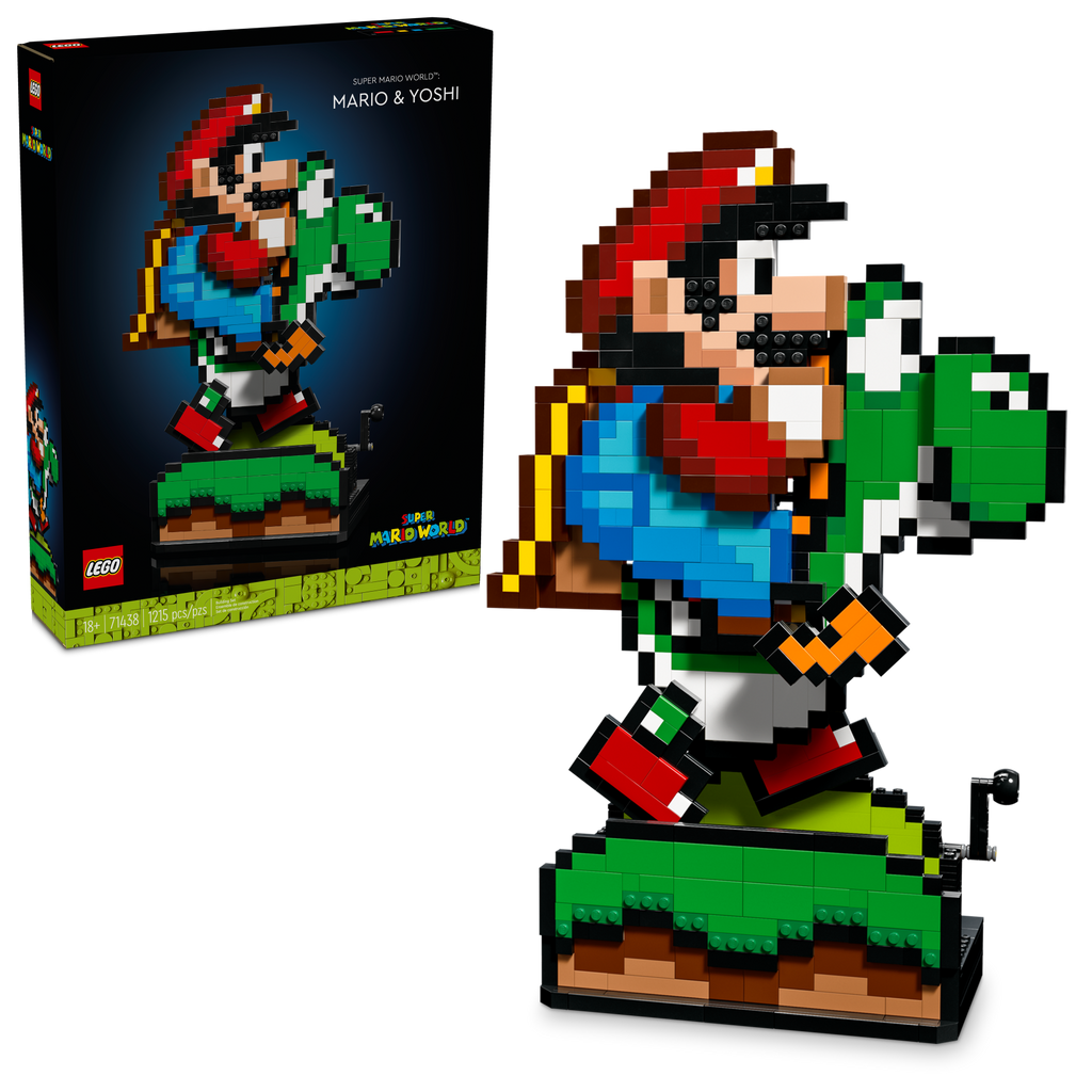 71438 Super Mario World™: Mario & Yoshi (Case of 2)