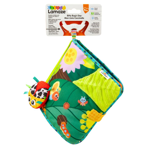 LAMAZE - BITTY BUG'S DAY  SOFT BOOK (Case of 6)