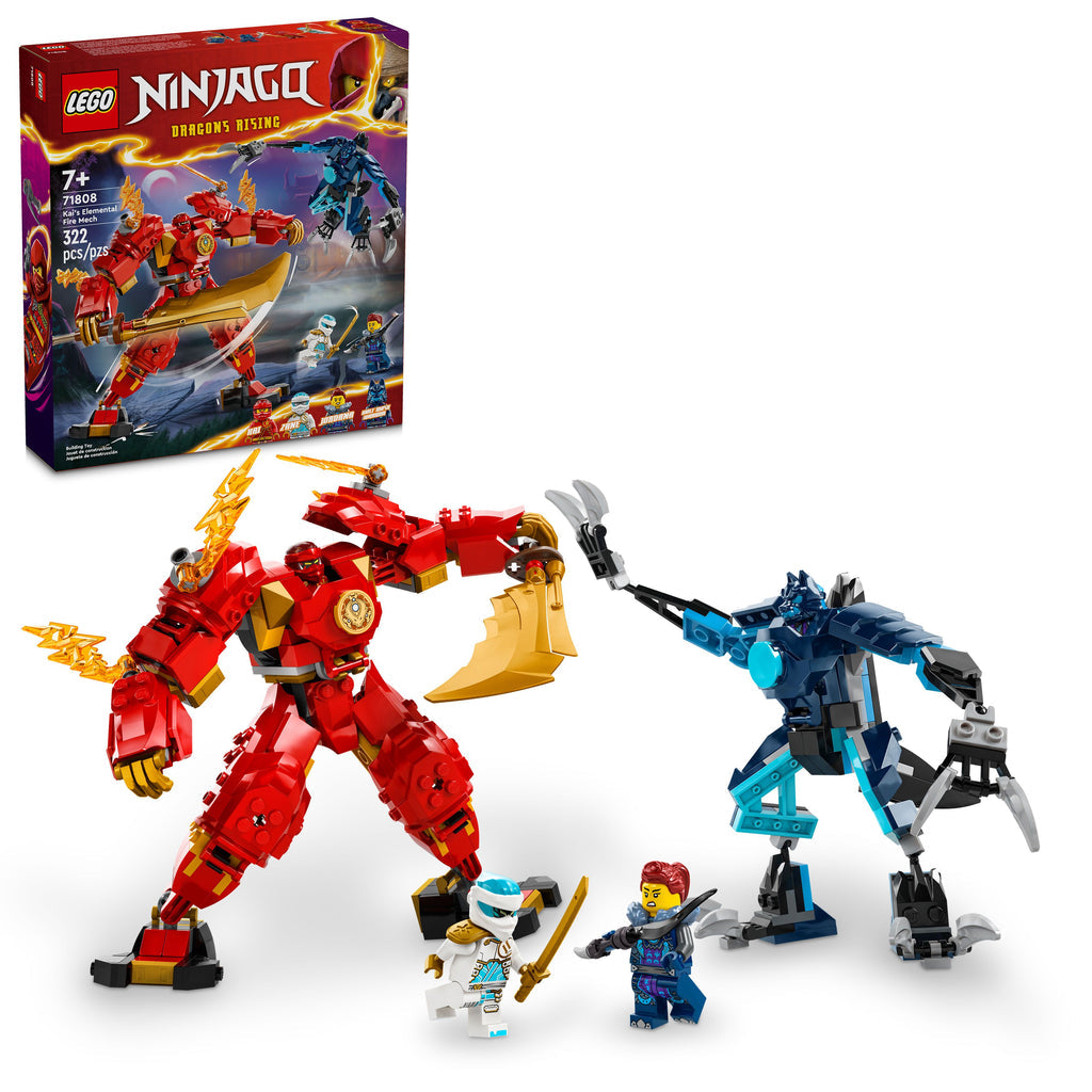 71808 Kai's Elemental Fire Mech (Case of 4)