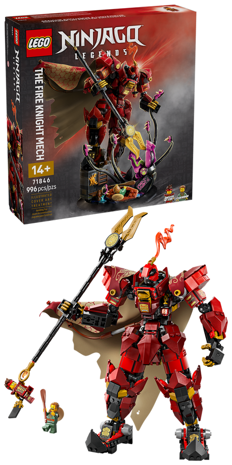 71846 The Fire Knight Mech (Case of 2)