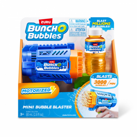 BUNCH O BUBBLES - MOTORIZED MINI BUBBLE BLASTER (Case of 24)