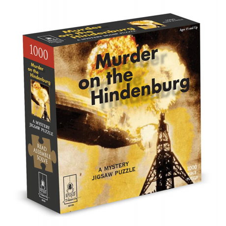 PUZZLE - MYSTERY - MURDER on the HINDENBURG (Case of 4)