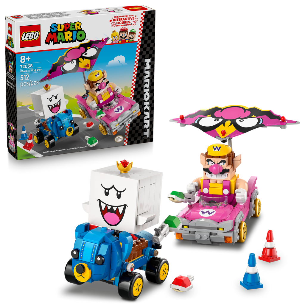 72038 Mario Kart™ – Wario & King Boo (Case of 4)