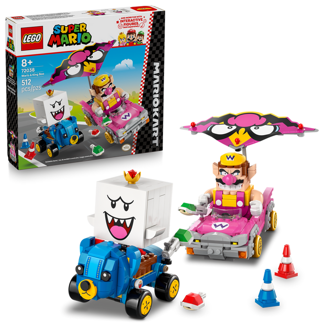 72038 Mario Kart™ – Wario & King Boo (Case of 4)
