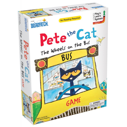 BRIARPATCH - PETE the CAT - WHEELS on the BUS - GAME (Case of 6)