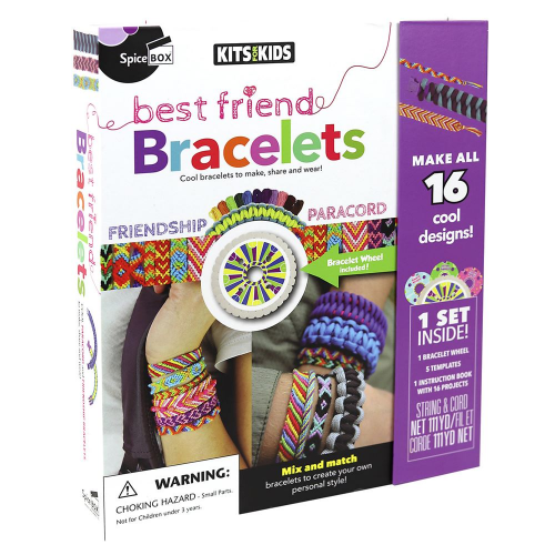 KITS for KIDS -  BEST FRIEND BRACELETS (Case of 4)