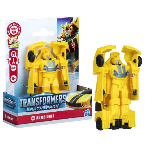 TRANSFORMERS -  EARTHSPARK 1 STEP SMASH BUMBLEBEE (Case of 8)