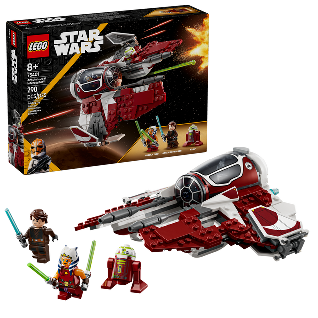 75401 Ahsoka's Jedi Interceptor™ (Case of 3)