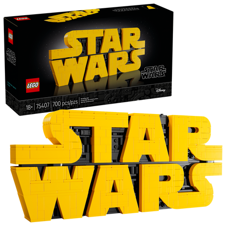75407 Star Wars Brick-Built Star Wars Logo Sign (Case of 2)