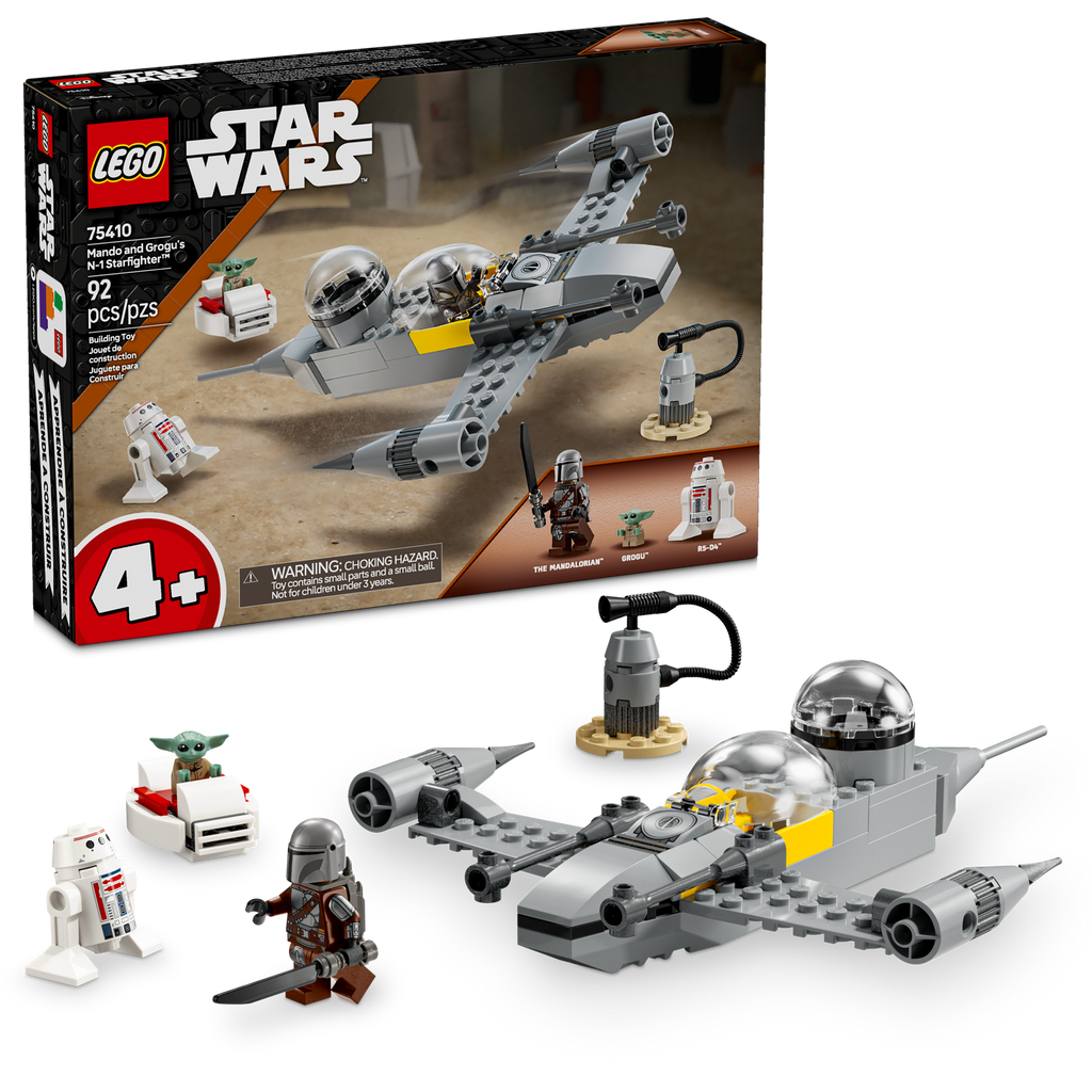 75410 Mando and Grogu's N-1 Starfighter™ (Case of 4)