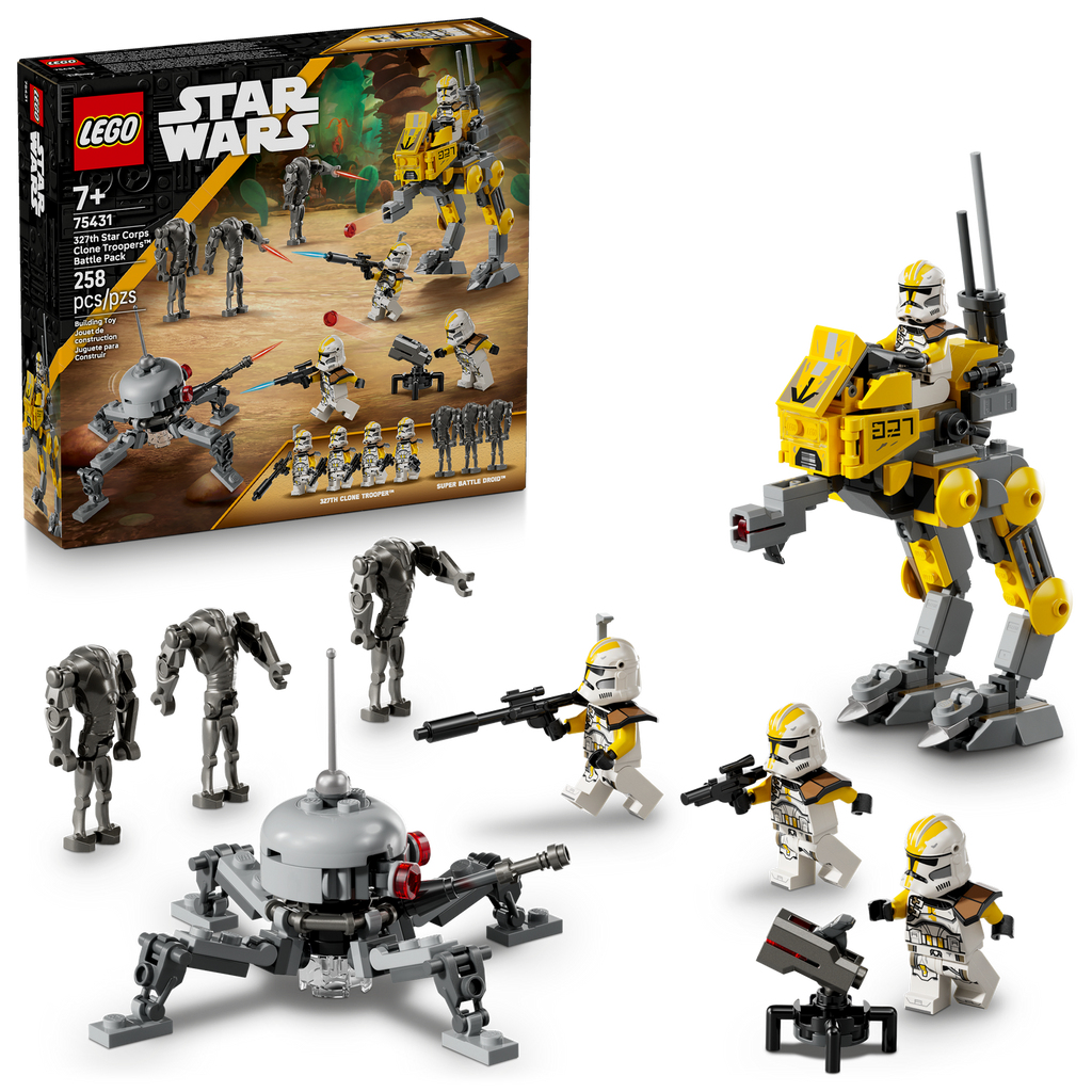 75431 327th Star Corps Clone Troopers™ Battle Pack (Case of 8)