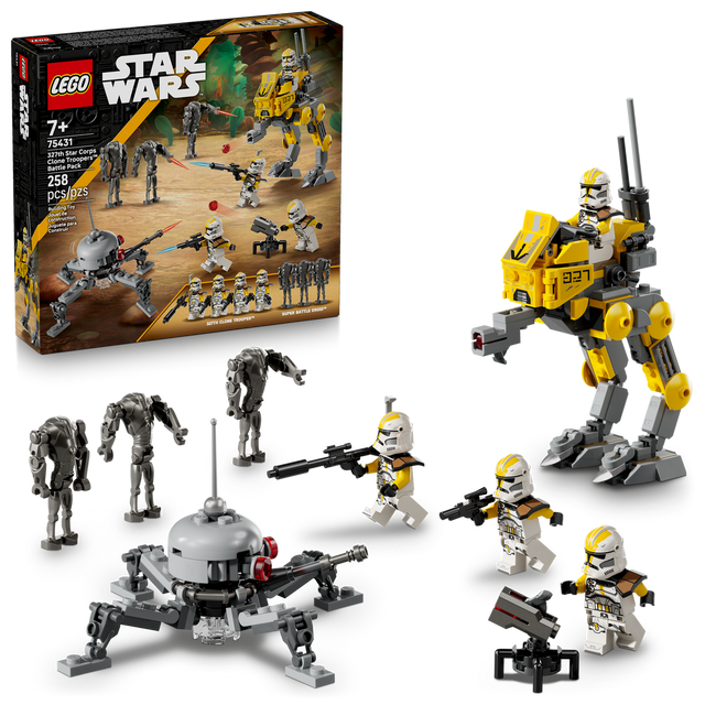 75431 327th Star Corps Clone Troopers™ Battle Pack (Case of 8)
