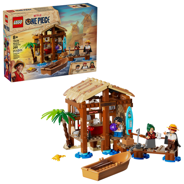 75636 Windmill Village Hut (Case of 3)