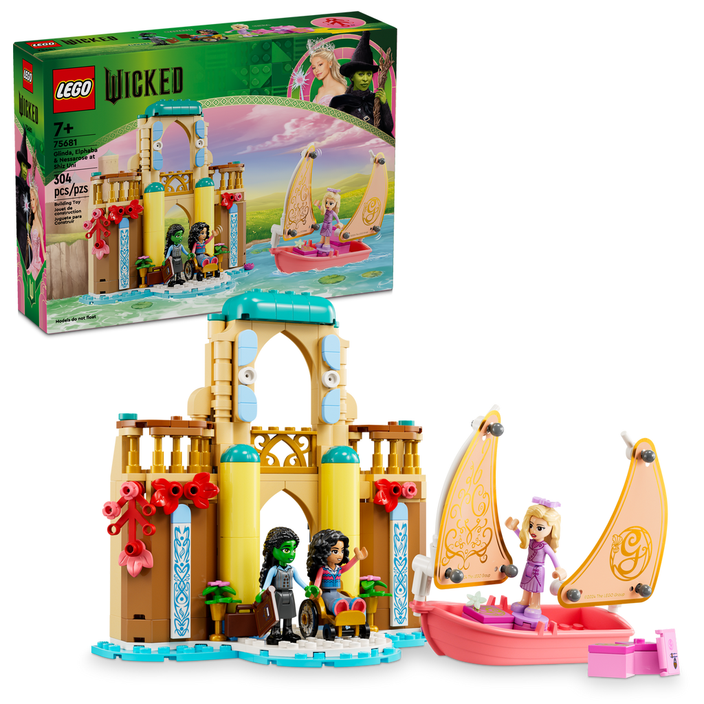 75681 Glinda, Elphaba & Nessarose at Shiz University (Case of 3)