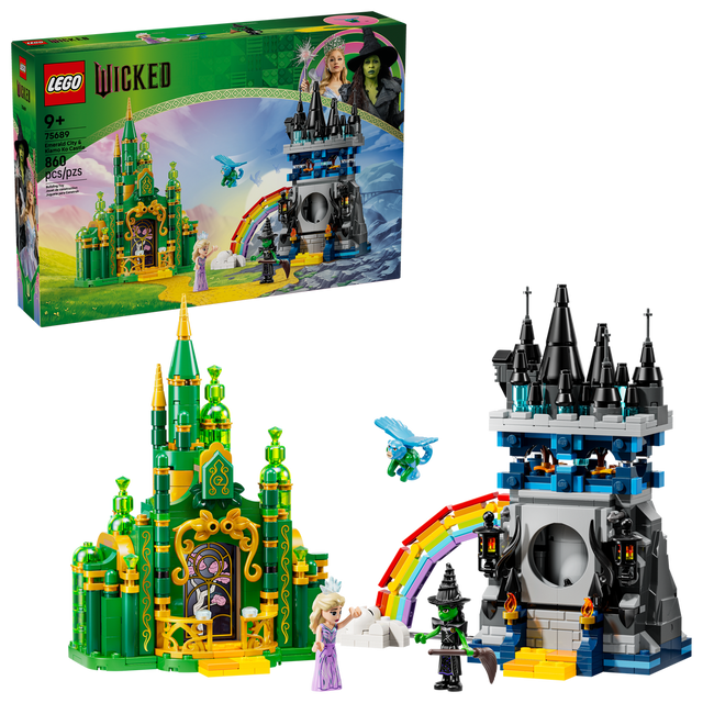 75689 Emerald City & Kiamo Ko Castle (Case of 3)