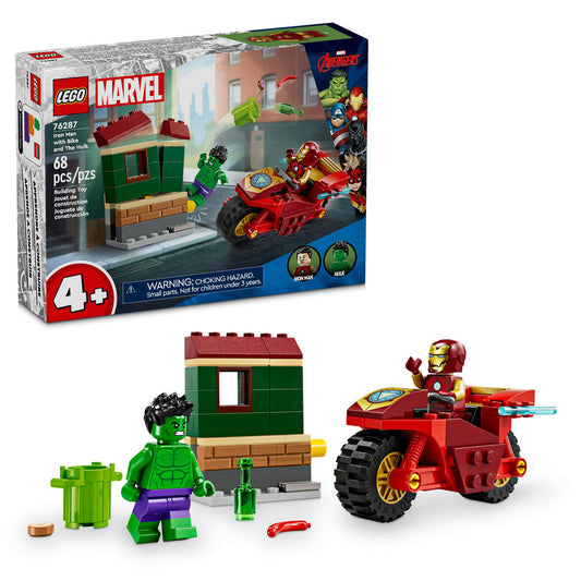 76287 Iron Man with Bike and The Hulk (Case of 4)