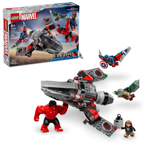 76292 Captain America vs. Red Hulk Battle (Case of 3)
