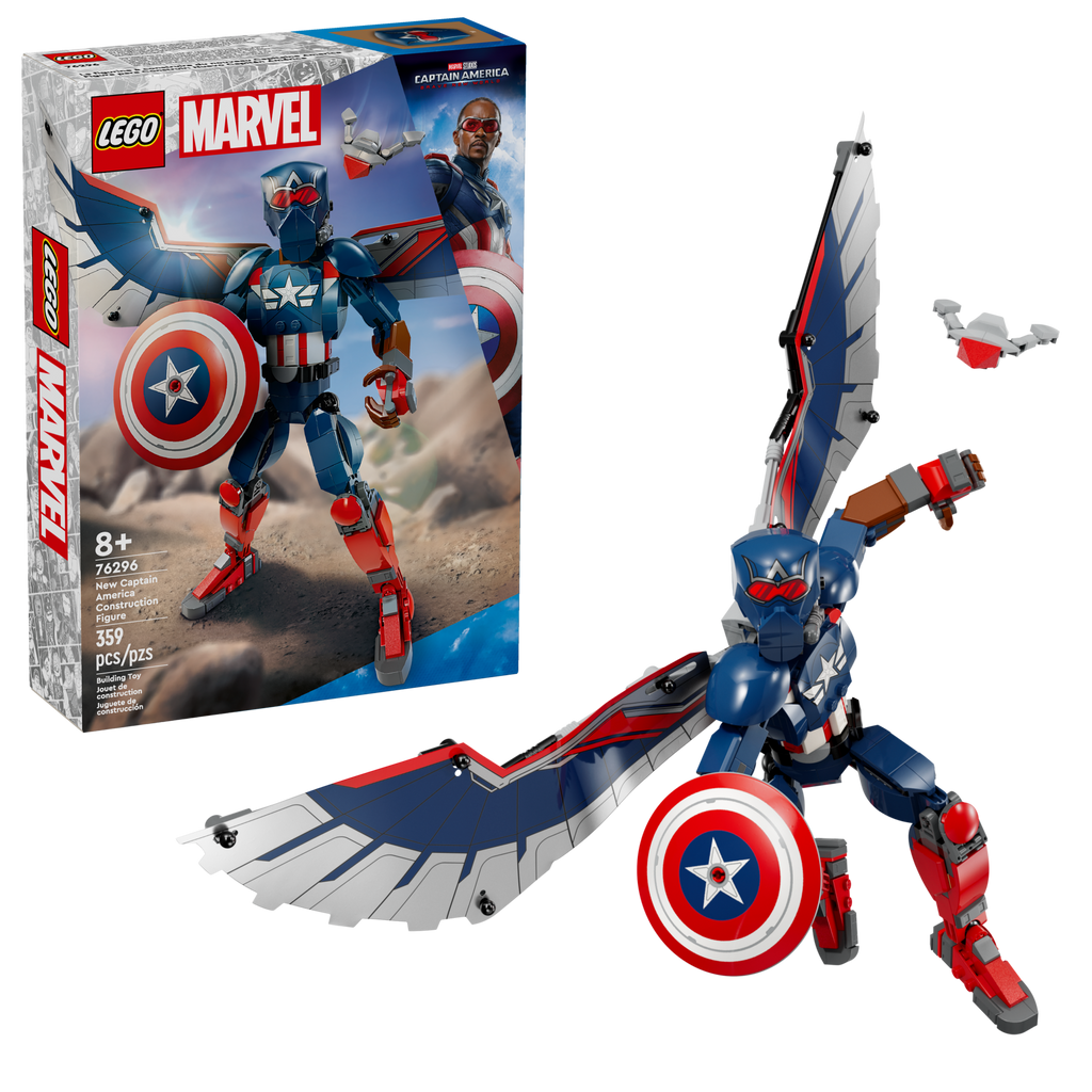 76296 New Captain America Construction Figure (Case of 3)