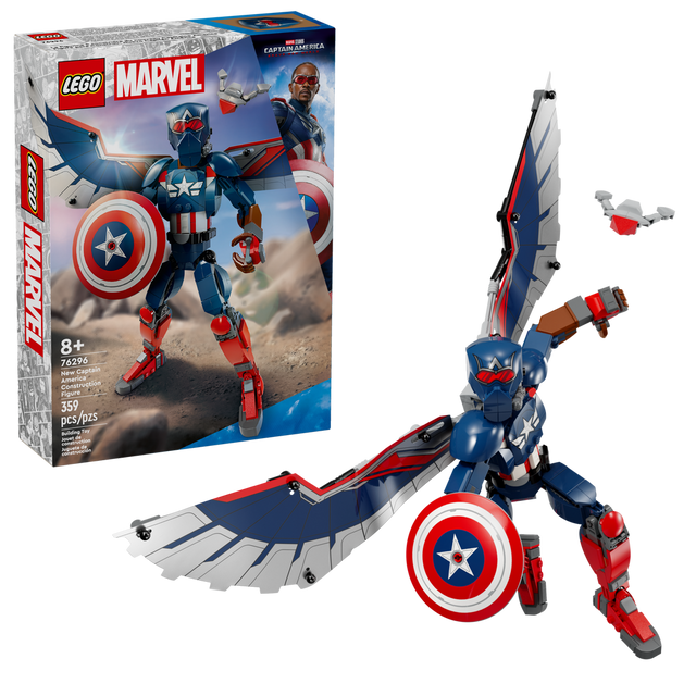 76296 New Captain America Construction Figure (Case of 3)
