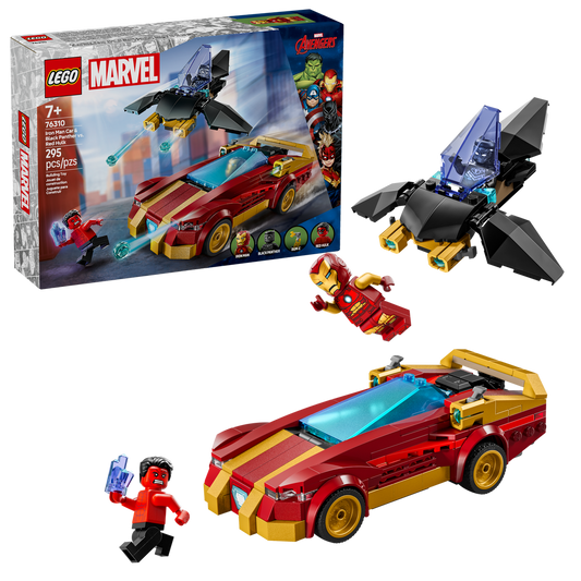 76310 Iron Man Car & Black Panther vs. Red Hulk (Case of 3)