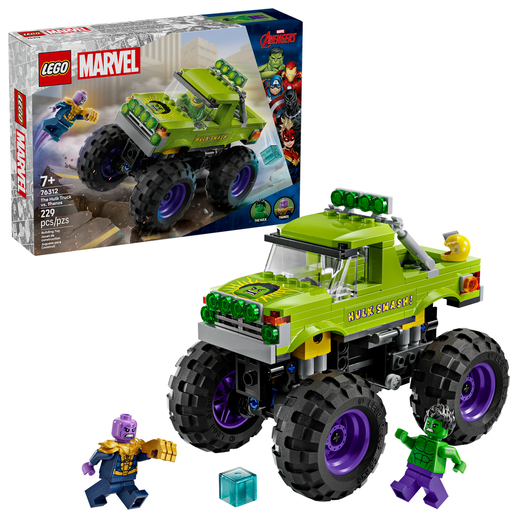 76312 The Hulk Truck vs. Thanos (Case of 3)