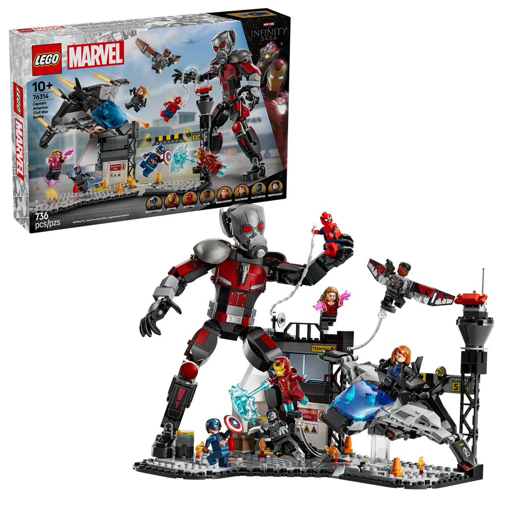 76314 Captain America: Civil War Action Battle (Case of 3)