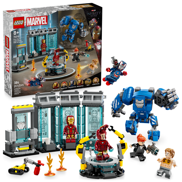 76315 Iron Man's Laboratory: Hall of Armor (Case of )