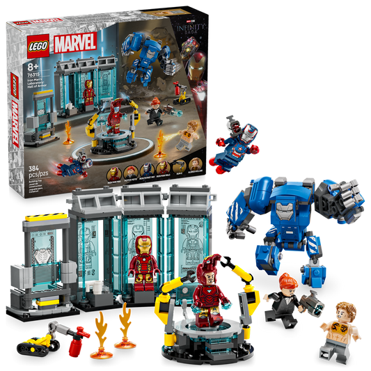 76315 Iron Man's Laboratory: Hall of Armor (Case of )