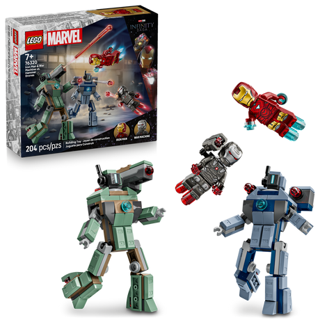 76320 Iron Man & War Machine vs. Hammer Drones (Case of 5)