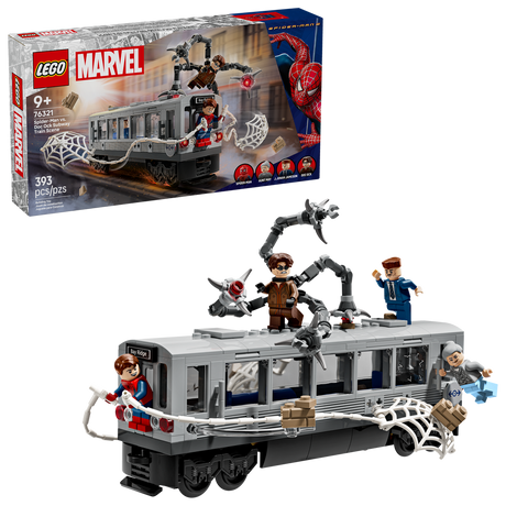 76321 Spider-Man vs. Doc Ock Subway Train Scene (Case of 3)