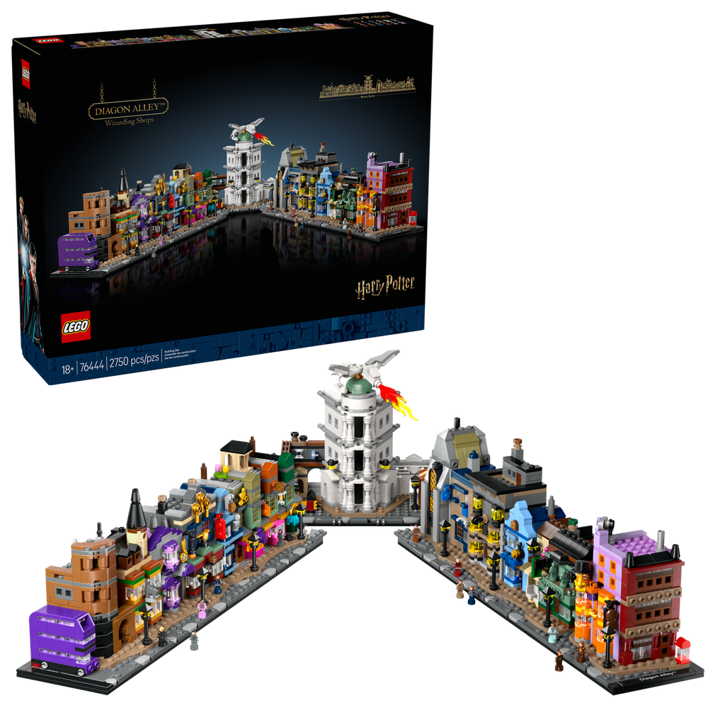 76444 Diagon Alley™ Wizarding Shops (Case of 1)