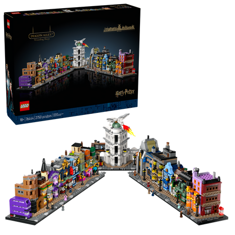 76444 Diagon Alley™ Wizarding Shops (Case of 1)