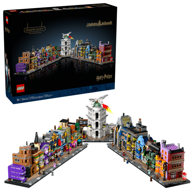 76444 Diagon Alley™ Wizarding Shops (Case of 1)