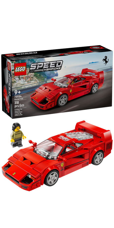 76934 Ferrari F40 Supercar (Case of 3)