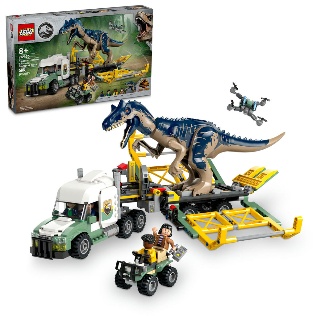 76966 Dinosaur Missions: Allosaurus Transport Truck (Case of 3)