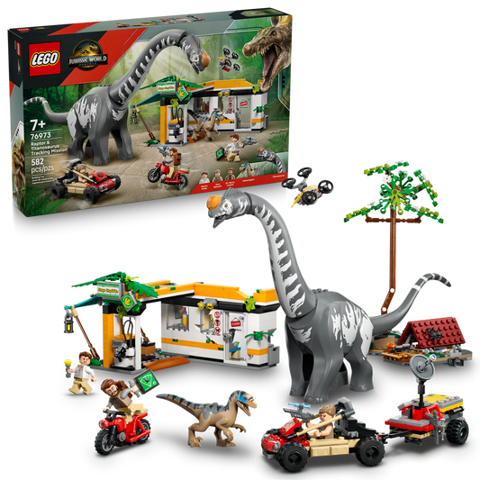 76973 Raptor & Titanosaurus Tracking Mission (Case of 3)