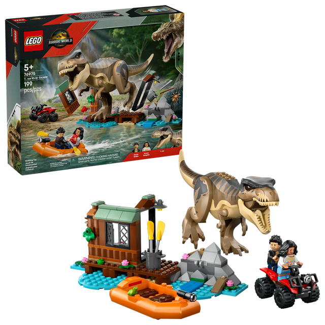 76975 T. rex River Escape (Case of 5)