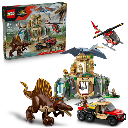 76976 Spinosaurus & Quetzalcoatlus Air Mission (Case of 1)