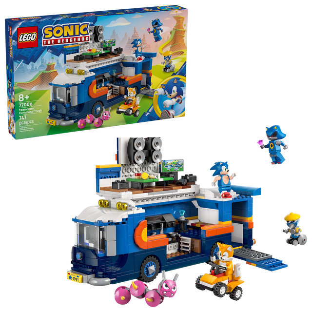 77006 Team Sonic Command Truck (Case of 3)
