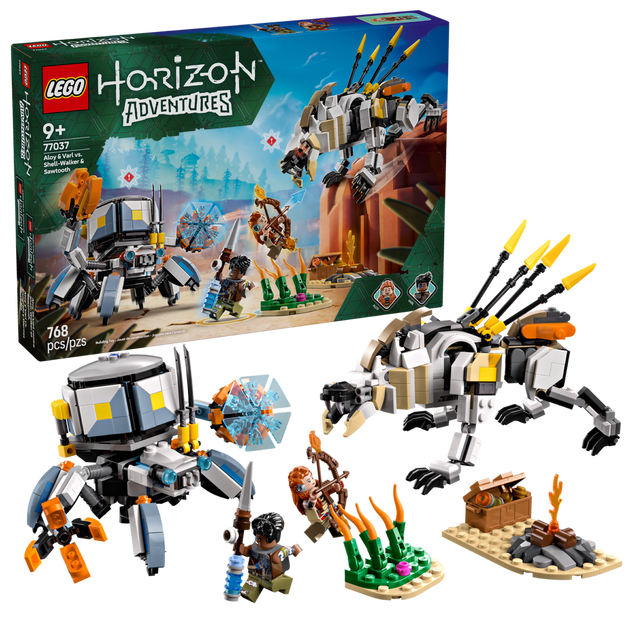 77037 LEGO® Horizon Adventures™ Aloy & Varl vs. Shell-Walker & Sawtooth (Case of 4)