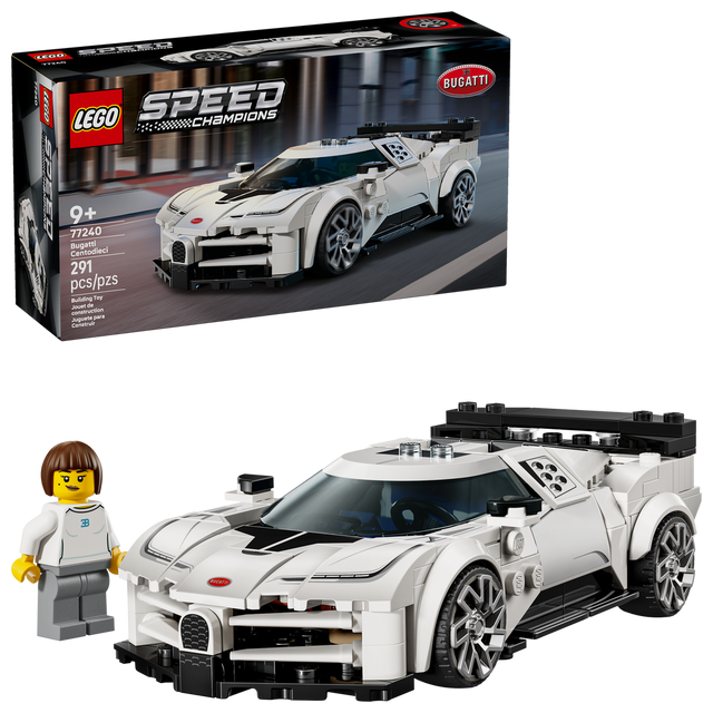 77240 Bugatti Centodieci Hyper Sports Car (Case of 3)