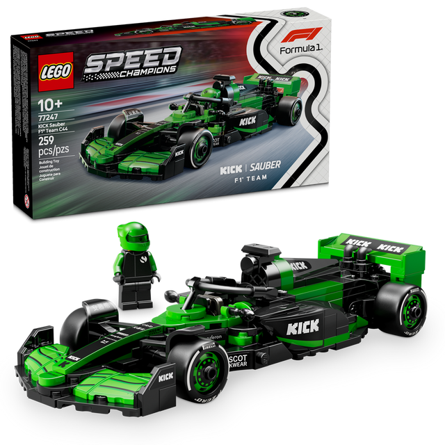 77247 KICK Sauber F1 Team C44 Race Car (Case of 5)