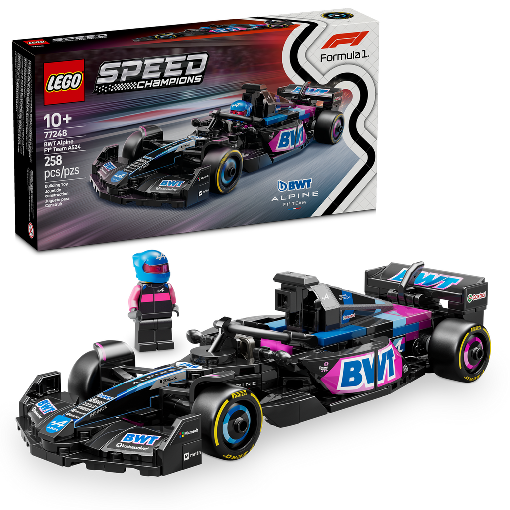 77248 BWT Alpine F1 Team A524 Race Car (Case of 5)