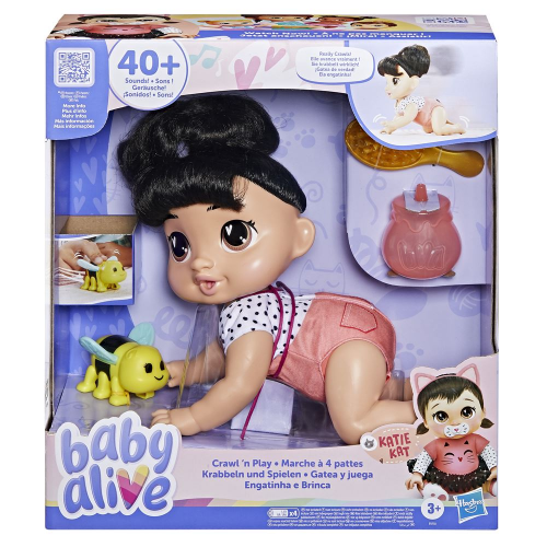 BABY ALIVE - CRAWL n' PLAY SBLKH KATIE (Case of 2)