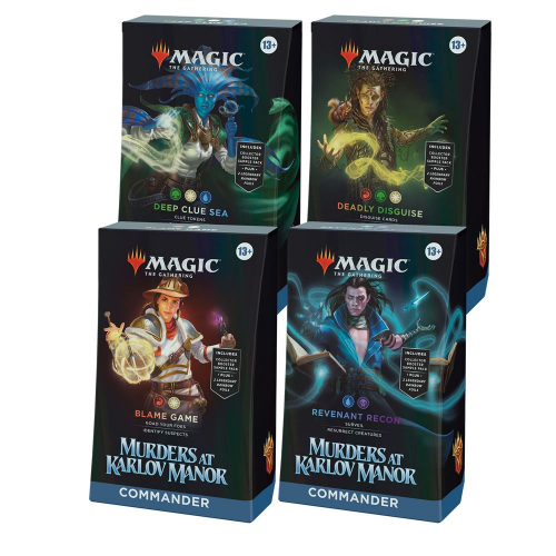MTG [EN] MURDERS AT KARLOV MANOR - COMMANDER (Case of 4)