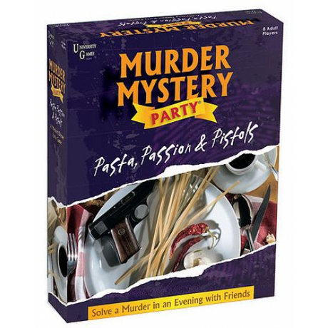 MURDER MYSTERY - PASTA, PASSION and PISTOLS (Case of 4)